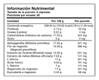 Información nutrimental de CELL Calm